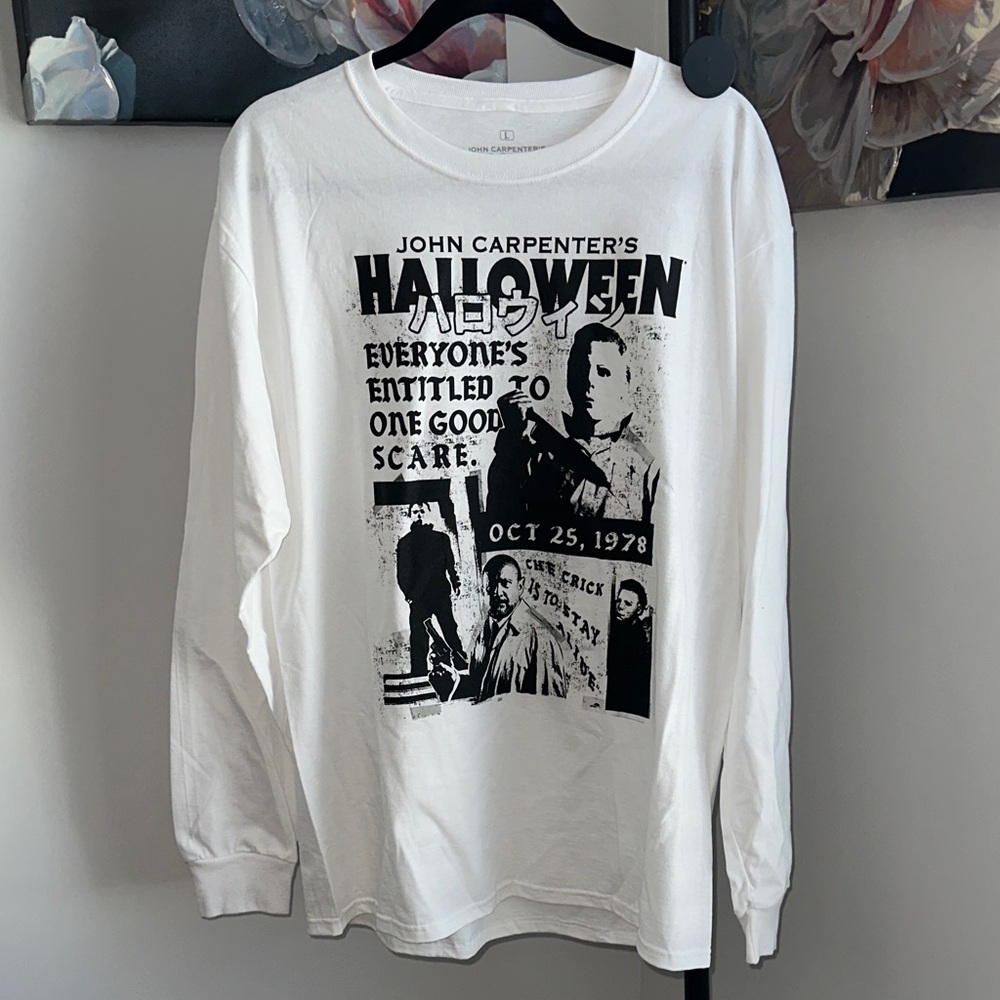 Halloween Graphic Long Sleeve Tee